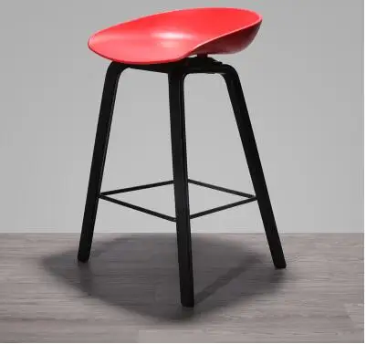 Железный стул. Стол и стул. Высокая скамеечка для ног офисное кресло для отдыха - Цвет: 64CM