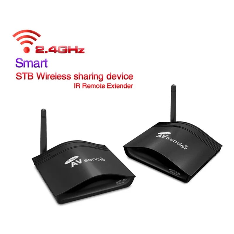 

2.4G Transmitter and Receiver Smart Digital STB Wireless Sharing Device and IR Remote Extender for DVD DVR STB