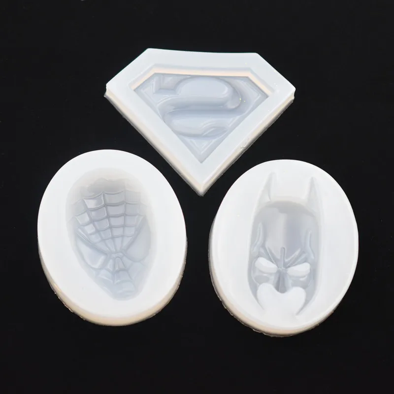 

SNASAN 3pieces Silicone Mold for jewelry heroes Resin Silicone Mould handmade tool Resin epoxy resin molds