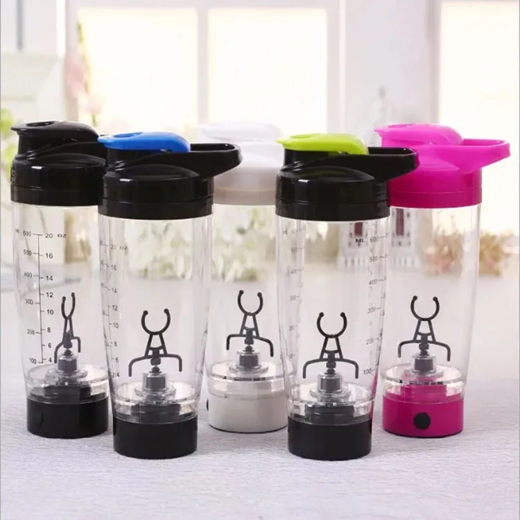 Protein Shaker Bottle Vortex Mixer Blender Battery Operated Portable