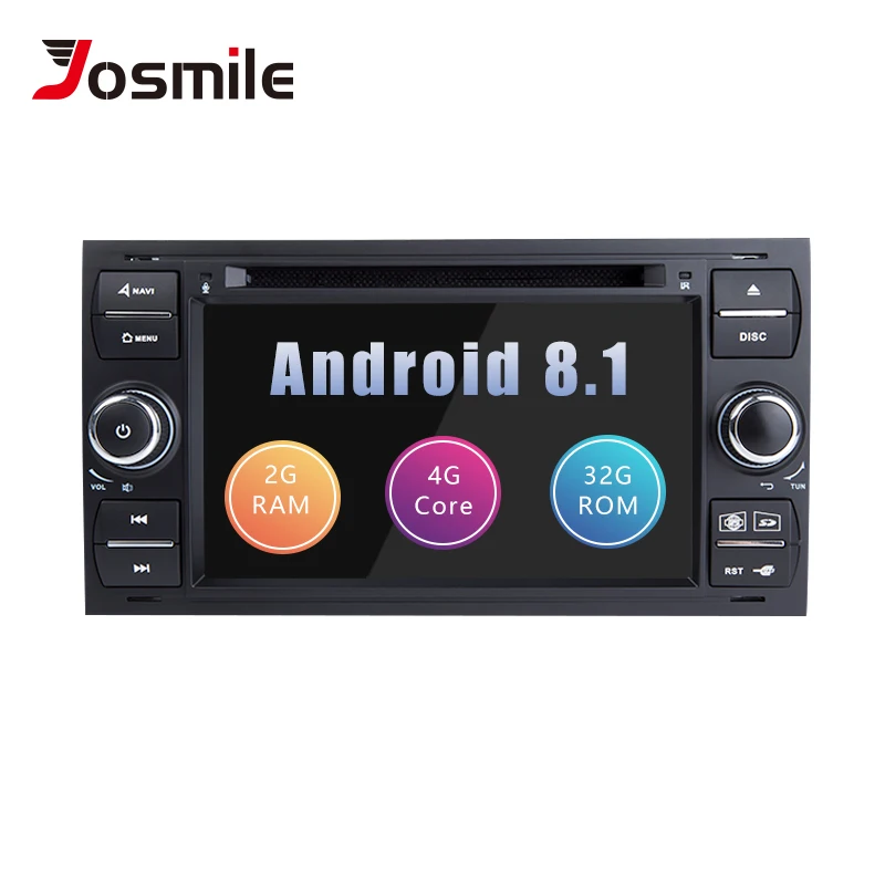 

2 din Android 8.1 Car DVD Player For Ford Focus 2 Mondeo 4 Ford Fiesta C-Max S-Max FusionTransit Multimedia Radio GPS Navigation