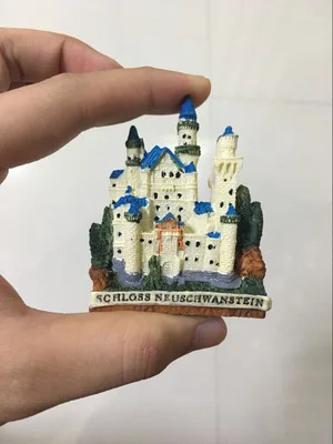 

Germany Swan Castle Features travel fridge stickers