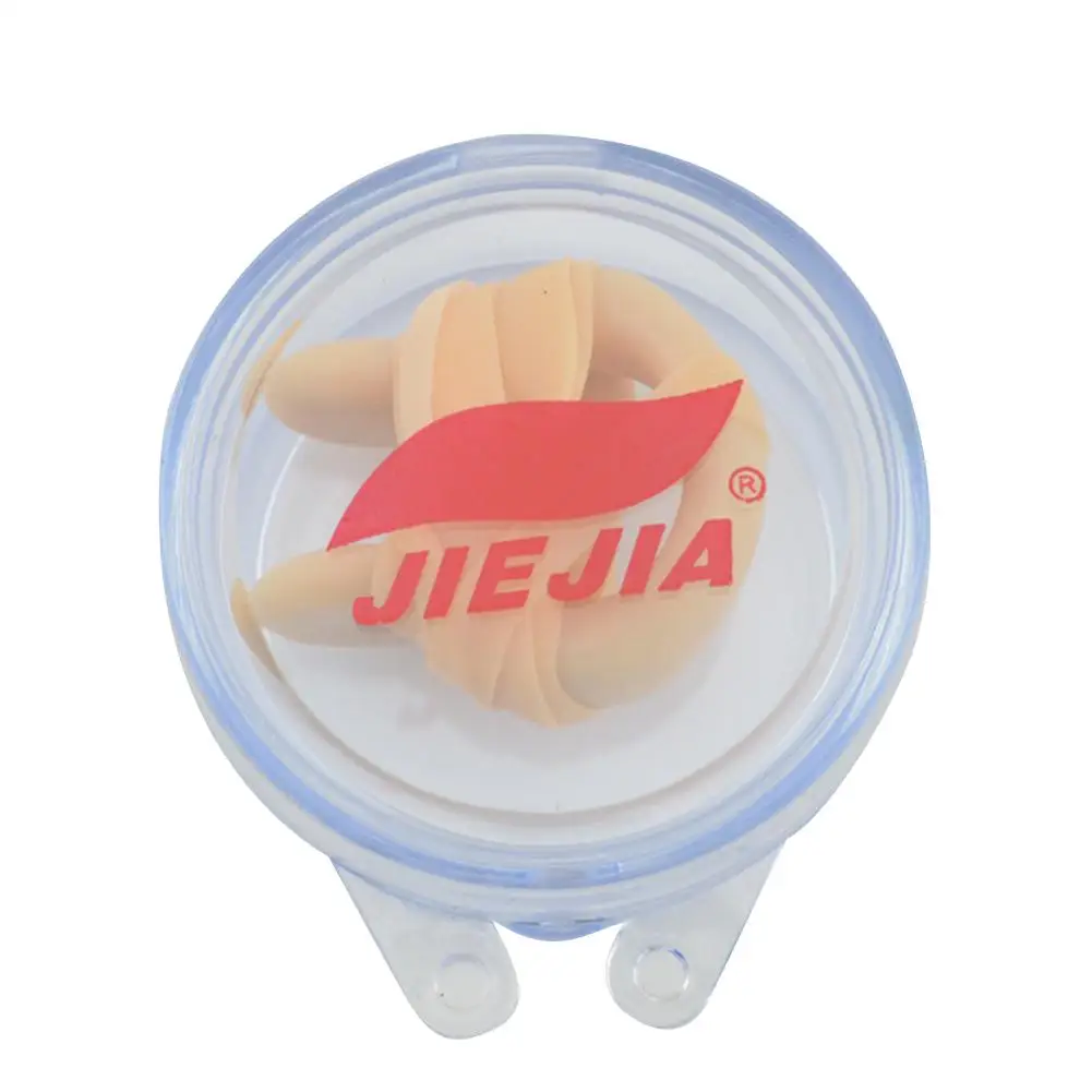 Professional Addult Silicone Swimming Nose Clips Gear With Case Box Pool Accessories Water Sports