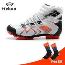 Tiebao, зимняя обувь для велоспорта,, дышащая, Sapatilha, Ciclismo, обувь для горного велосипеда, мужская, самоблокирующаяся, Триатлон, обувь для горного велосипеда