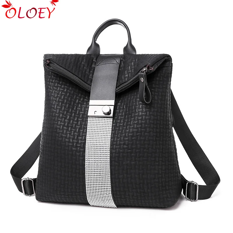 

School Backpack Women Bags Backpacks For Teenage College Teenagers Girls Brand Pu Leather Bagpack Luxury Bags Woman Back Pack
