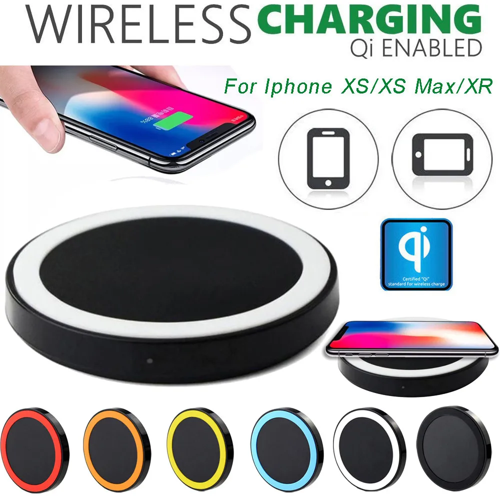 

Fottone wireless charger qi usb charger Portable Ultra-thin Wireless Charger Power Charging Pad For Iphone XS / XS Max / XR z8