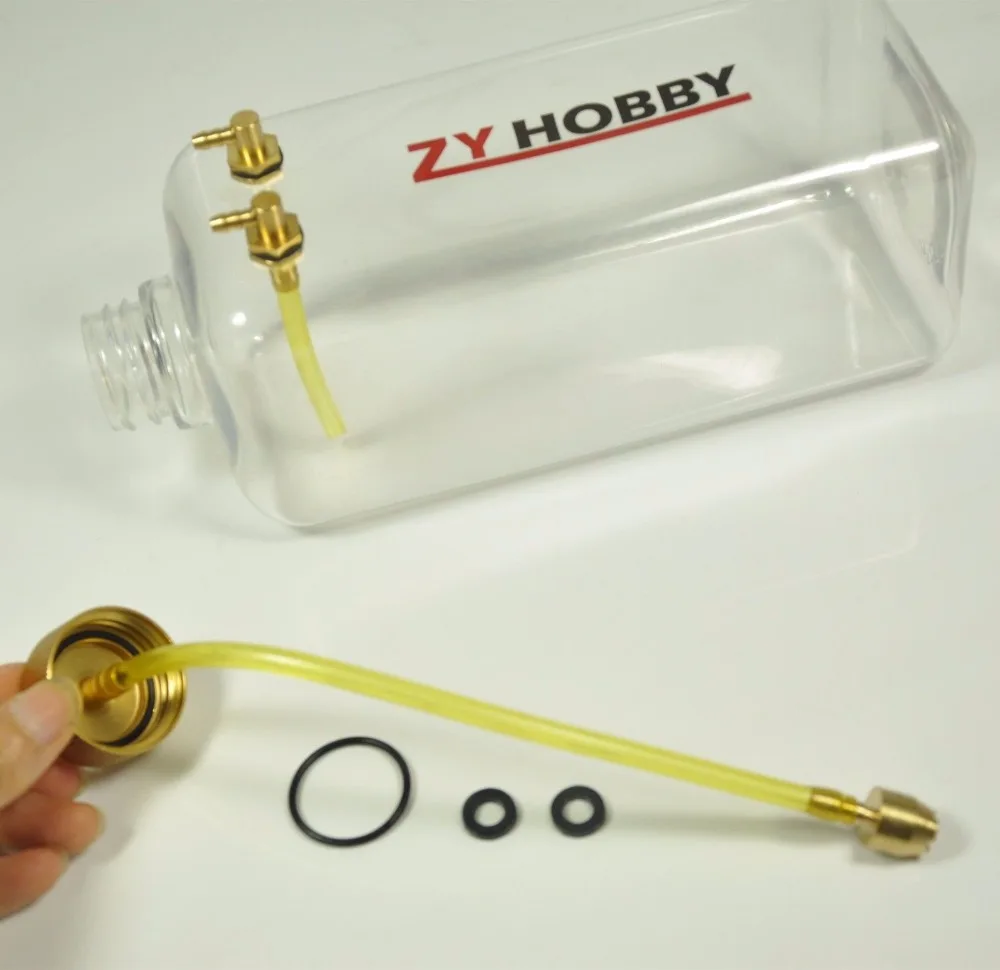 

1Set 500ML Fuel Tank For Gas Airplane 145*64mm Strong Plastic New