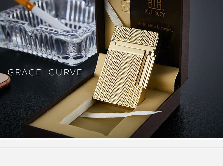 

Cigarette Lighter For Smoking Ping Sound Classic Gas Lighter Flint Fire Inflatable Grinding Wheels