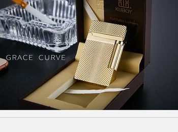 

Cigarette Lighter For Smoking Ping Sound Classic Gas Lighter Flint Fire Inflatable Grinding Wheels