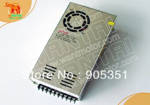 

Power Supply for Stepper motor & Driver , 350W ,36VDC,9.73A,match with Nema 23 motors