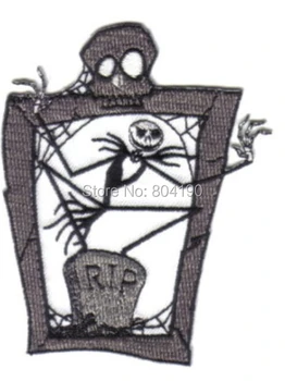 

3.5" The Nightmare Before Christmas Oogie Boogie Figure patch TV Movie Film Series Embroidered iron on sew on badge transfer