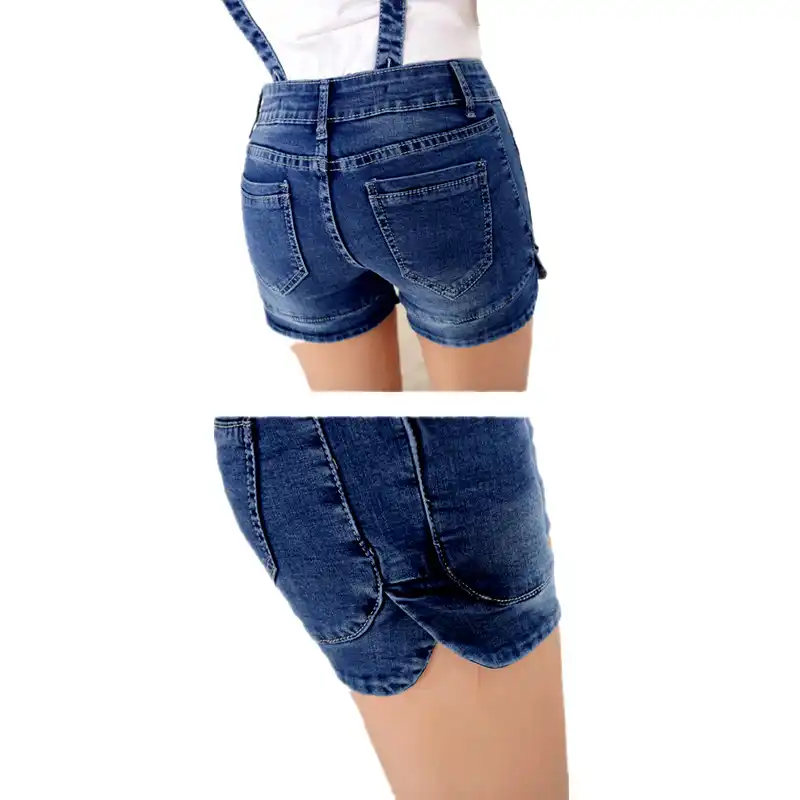 jean short dungarees