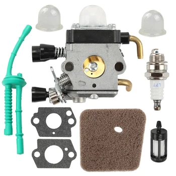 

Gasket For STIHL FS38 FS45 FS46 FS55 Trimmer Carburetor Air Fuel Filter Set Parts Kit Replacement Spare Useful