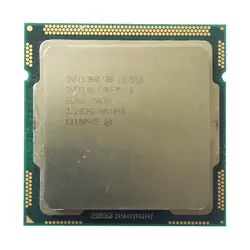 Intel core i3 550 Процессор LGA1156 гнездо/3,2 ГГц/L3 4 Мб/двухъядерный процессор TDP-73 Вт/у 1156x3440x3450x3470 по доступной цене