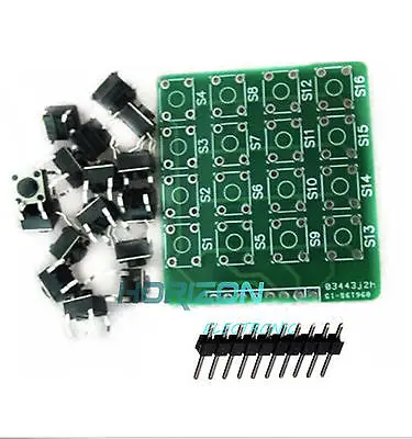 

4x4 4*4 Matrix Keypad Keyboard module 16 Botton mcu DIY