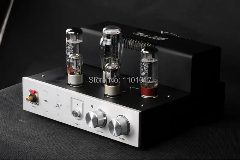 RIVALS new version bluetooth tube amplifier EL34 headphone aluminum panels   HIFI EXQUIS handmade Scaffolding 