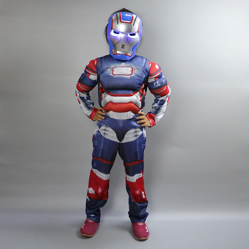 Baratos Vengadores Endgame superhéroe fiesta Cosplay músculo Thor hombre Capitán América disfraz chicos Batman Cosplay Halloween uniforme de superhéroe