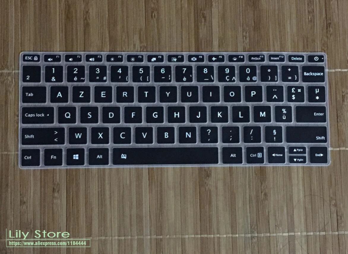 Французский Кловер azerty силиконовый чехол для клавиатуры защита кожи для ноутбука Xiaomi Mi Pro 15 15,6 Air 13 13,3 12 12,5 франч