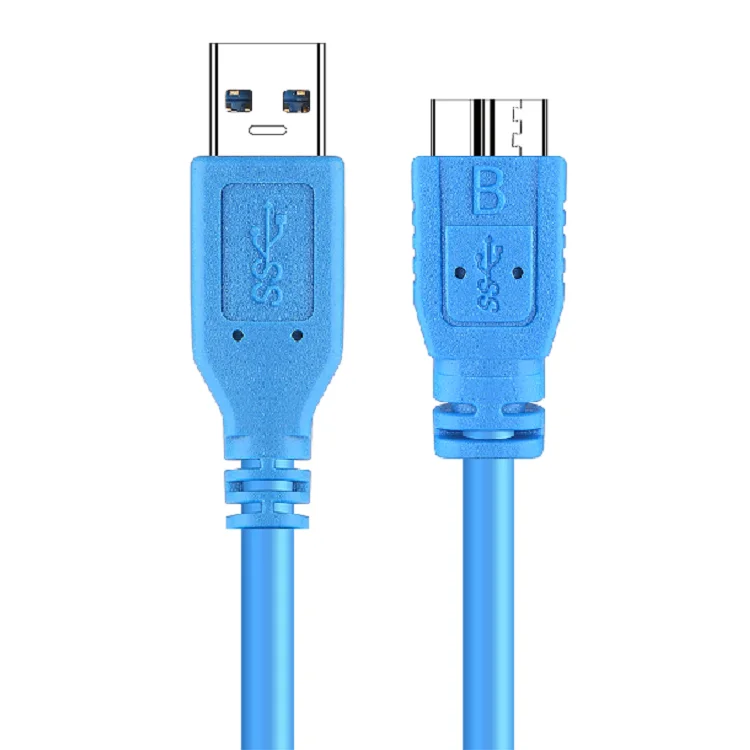 10 قطعة 6FT الأزرق usb3.0 كابل وذكر إلى B مايكرو 5 جيجابايت في الثانية فائقة السرعة 6 قدم usb3.0