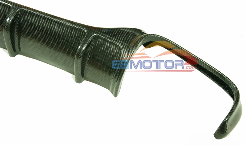 V Look 3K Real Carbon Fiber Rear Bumper Diffuser  for 2007-2010 BMW E63 E64 M6 2DR