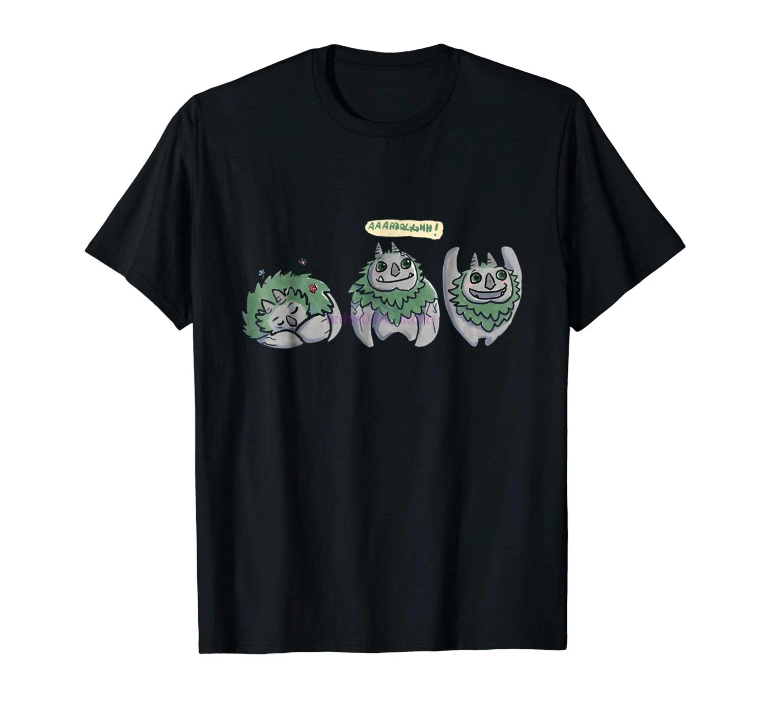 

brand men shirt AAARRRGGHH Troll Hunters shirt