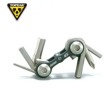 

legant one piece super-light folding TOPEAK MINI9 Multi Function Bike Tool Hardened Multitool w/ Bag TT2409 Bicycle repair tools