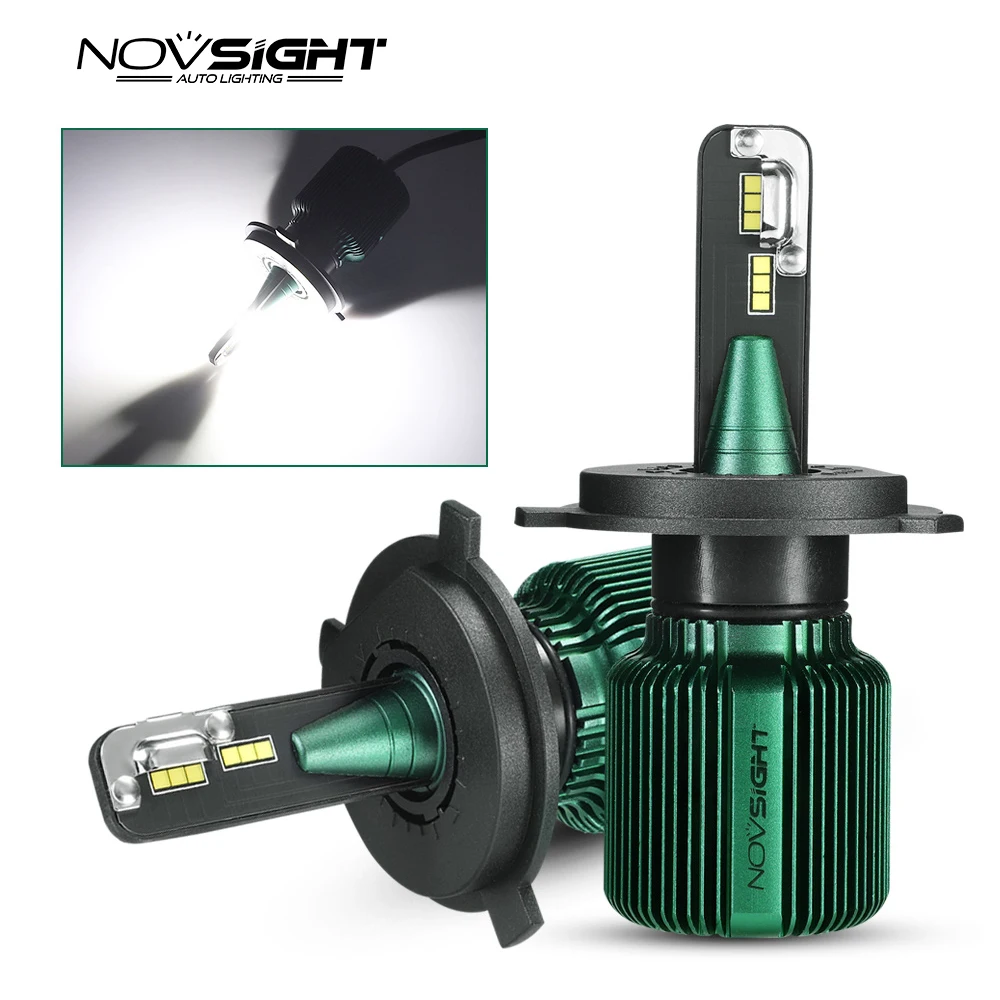Супер светодиодная фара NOVSIGHT безвентиляторная h7 12 В 24 50 Вт 10000LM 6500K IP68