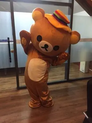 2 Индивидуальные Janpan Rilakkuma талисман костюм Janpan Rilakkuma носить талисман, костюмы - Цвет: 2