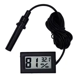 Аквариумный термометр Lcd электронное домашнее животное термометр с зондом регулятор температуры аквариум Прямая поставка продажа