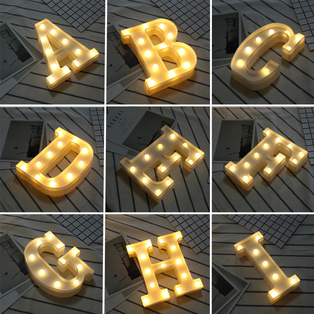 led letters light