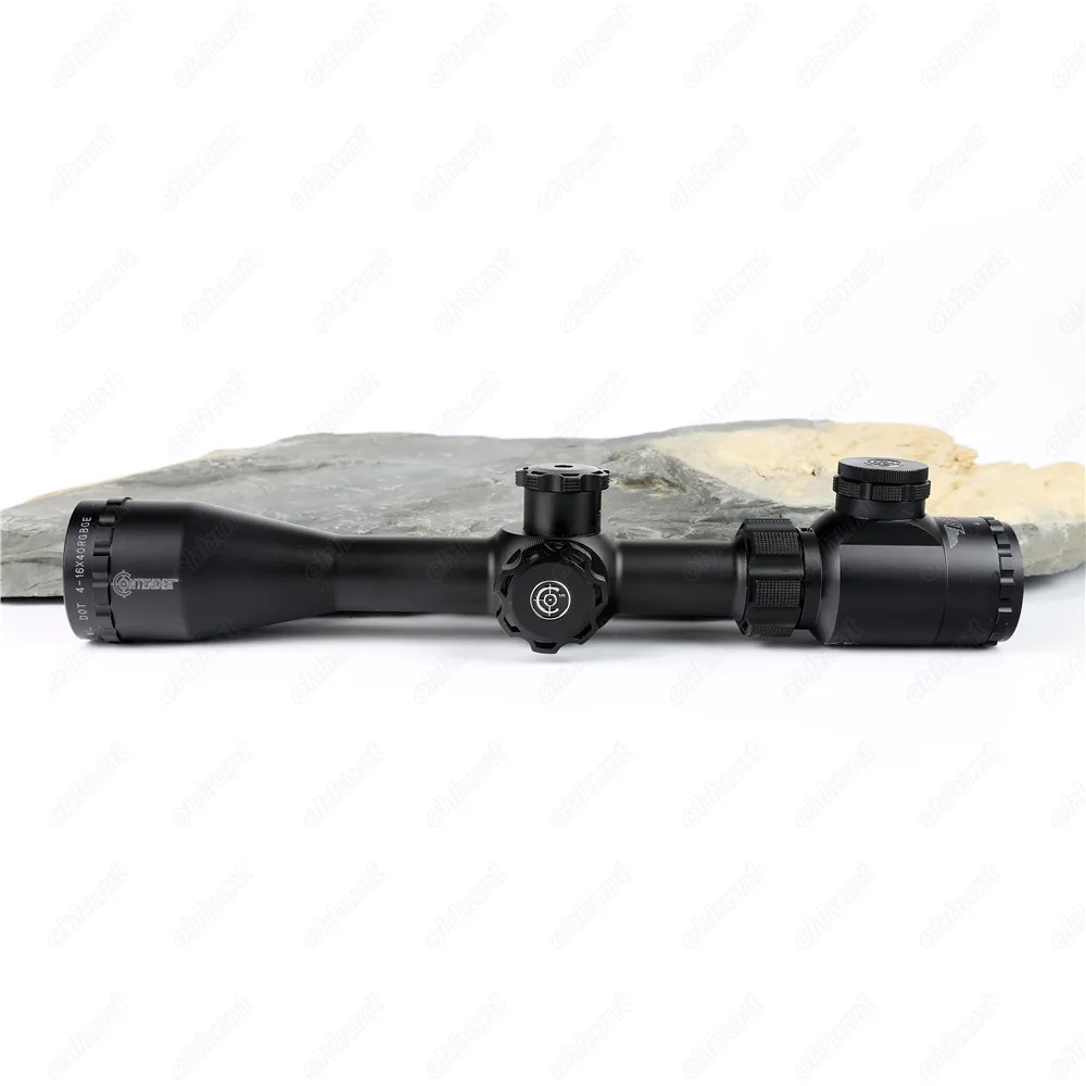 BSA Contender COMD 4-16X40 RGBGE Hunting Riflescopes Side Parallax RGB Mil dot Glass Etched Reticle Turrets Lock Reset Scope (3)