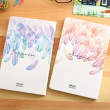 Deli 22210 перо Обложка из искусственной кожи блокнот ежедневный memos блокнот жесткий копия Дневник Книга