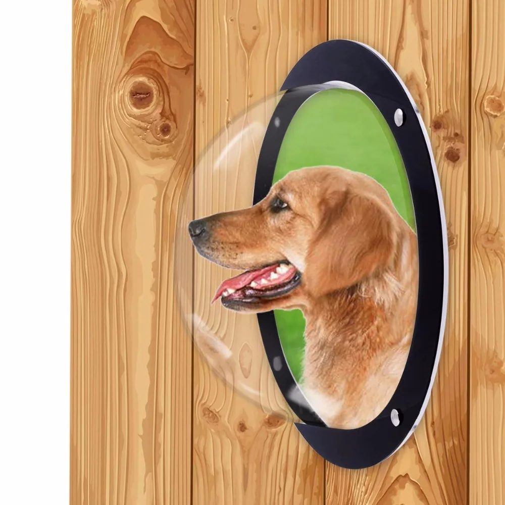 

Gomaomi Dog Fence Window for Pet Durable Dog Dome for Backyard to View Outside for Satisfying Curious Pets Instructions Includ