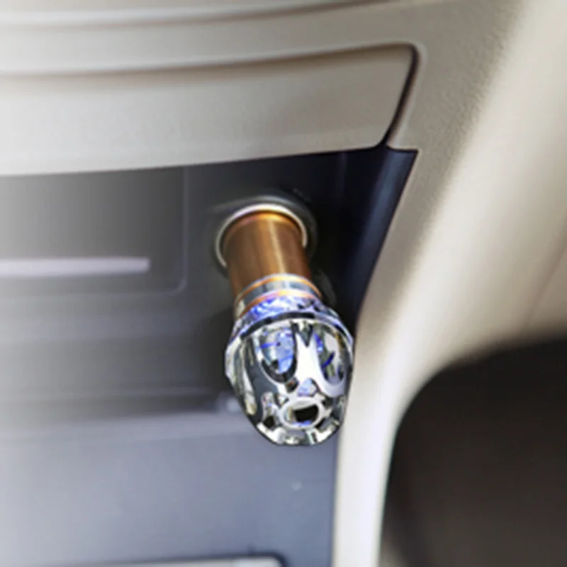 

New Car Air Freshener Eliminator Remove Cigarettes Smoke Smell Hot sell Air Purifier Ionizer Air Cleaner Car Ionic