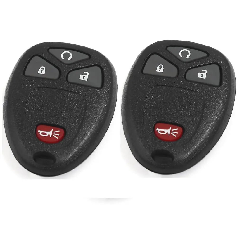 

Adeeing 1pcs2pcs for Keyless for Chevy Entry Remote Control Car Key Fob Replacement 15114374 KOBGT04A 4-button Car Key Fobr30