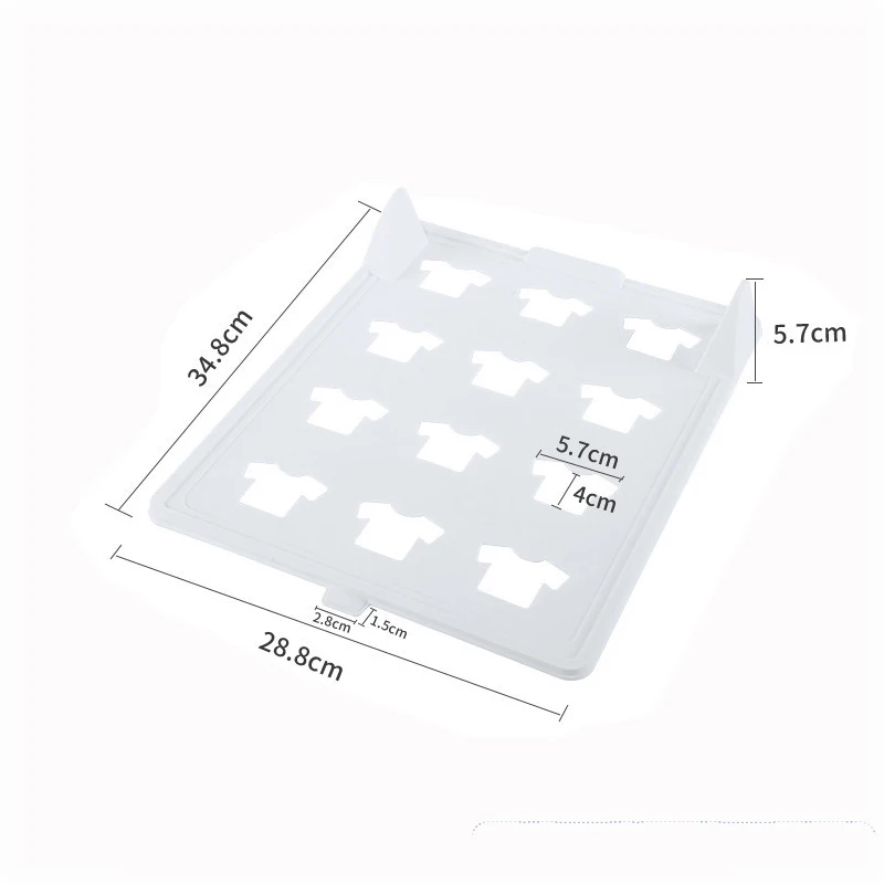 10 шт. креативная быстрая одежда складная доска для организации одежды папка для рубашки дорожный рюкзак футболка для документов домашний шкаф Органайзер