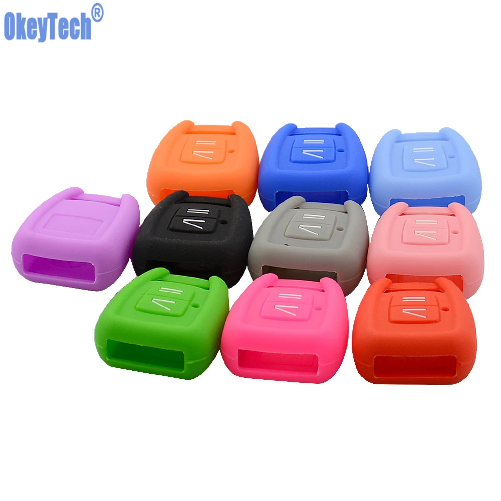 

2 Buttons Car Key Fob Cover Fit For Vauxhall Opel Holden Astra Zafira Vectra Tigra Omega Signum Frontera New Silicone Key Covers