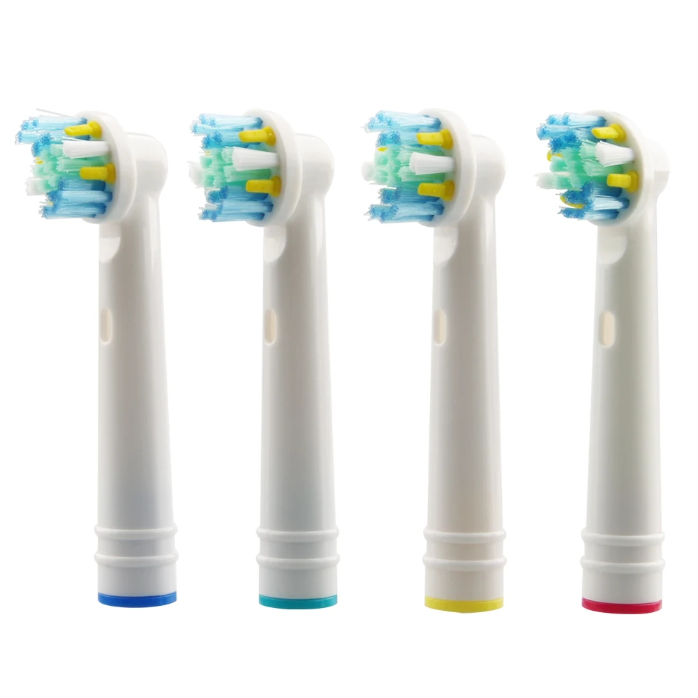 

4pcs Replacement Brush Heads For Oral-B Electric Toothbrush Advance Power/Pro Health/Triumph/3D Excel/Vitality Precision Clean