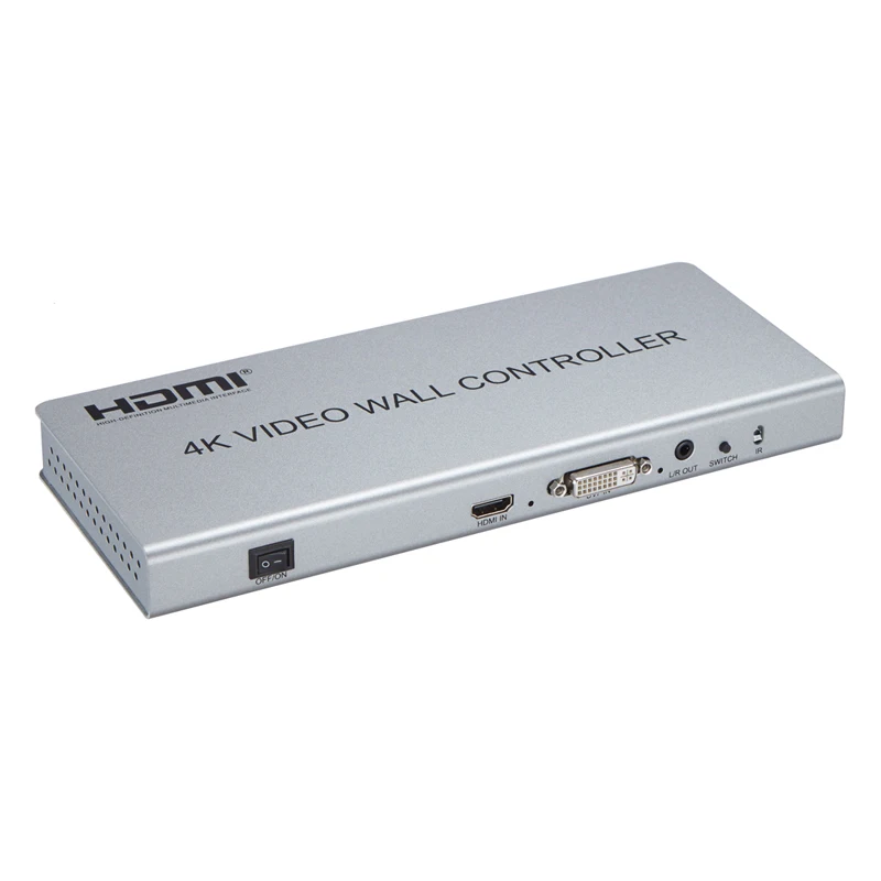 Новый 2X2 4K видео настенный Процессор HDMI DVI ТВ контроллер Поддержка 8 режимов