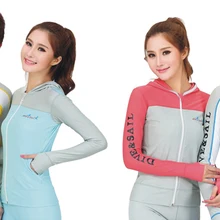 Мужской и Женский плавательный костюм, гидрокостюм для подводного плавания, дайвинга, серфинга, подводного плавания, с длинным рукавом, с капюшоном, купальники, топы