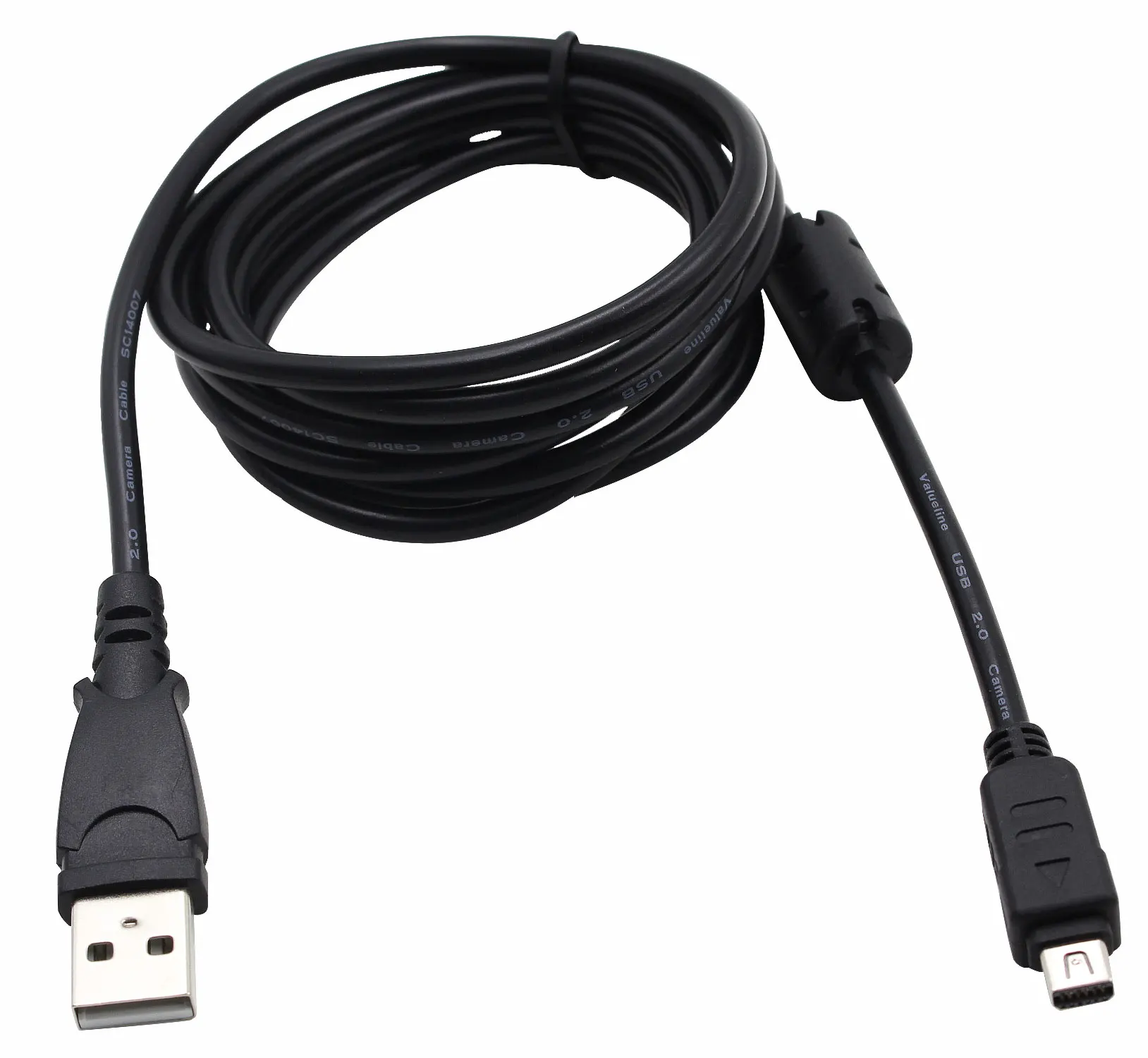 

USB Data Sync Cable Cord for Olympus Camera SZ-17 SZ20 SZ-20 SZ30 SZ-30 SZ30MR SZ-30MR SZ31 SZ31MR SZ-31MR TG-1 TG-2
