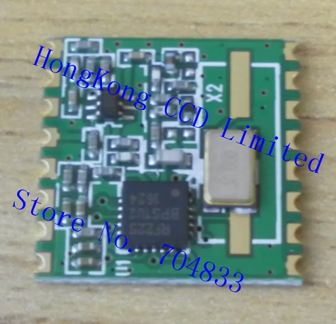 

RFM22B-S2 433Mhz 868Mhz 915Mhz 20dBm radio frequency transceiver module RFM22B