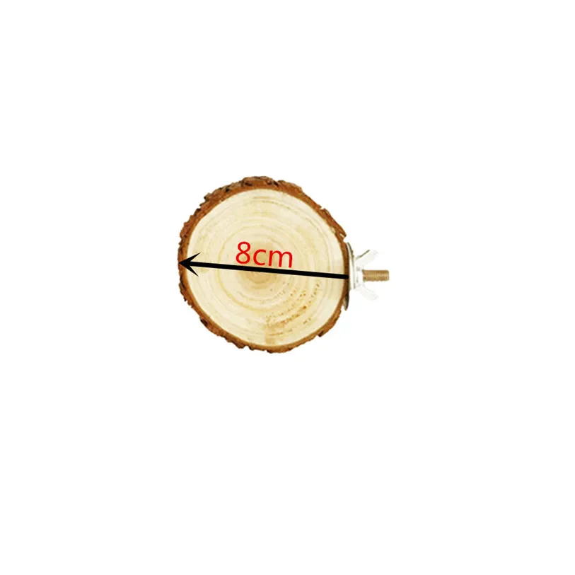 Small Pet Jump Wood Platform Play Toy Mouse Hanging Cage Bird Parrot Chew Toy Seesaw Swing Gerbil Rat Bird Accessories 40DC28 (3)