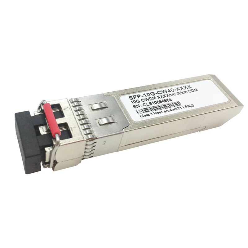 10G DWDM SFP + 40km C Band CH17 to CH61 модуль 80km|Оптоволоконное оборудование| |