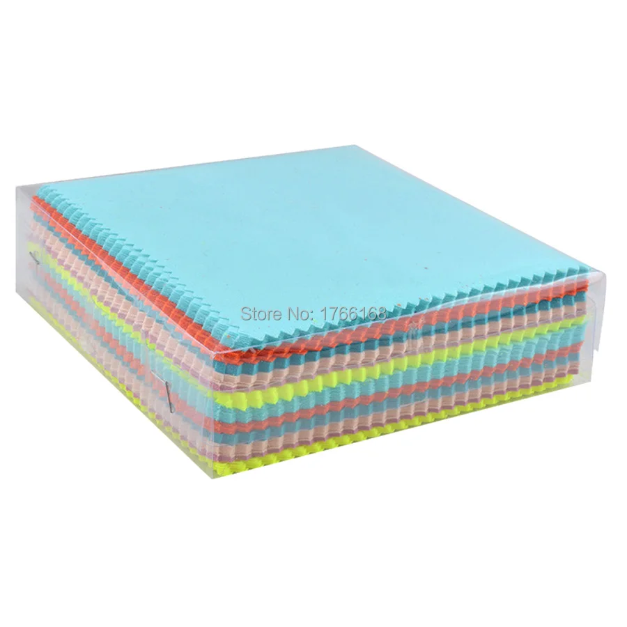 Buy 100pcs 13x13cm Colorful Microfiber Sunglasses