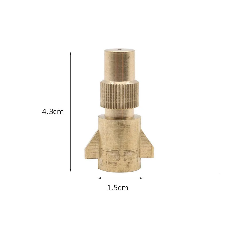 2 шт./лот Экстра толстое распыление медь оросительное сопло одно отверстие сопла садовый опрыскиватель аксессуары Самолет Стиль головы