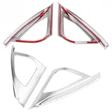 2 шт. межкомнатных дверей стерео Динамик Накладка для BMW 3 серии F30 2012 2013 стайлинга автомобилей дверной громкий Динамик Стикеры