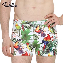 Бренд Taddlee мужские купальные костюмы, Плавки бикини с низкой талией для мужчин, одежда для плавания, боксеры, шорты для серфинга, европейский размер