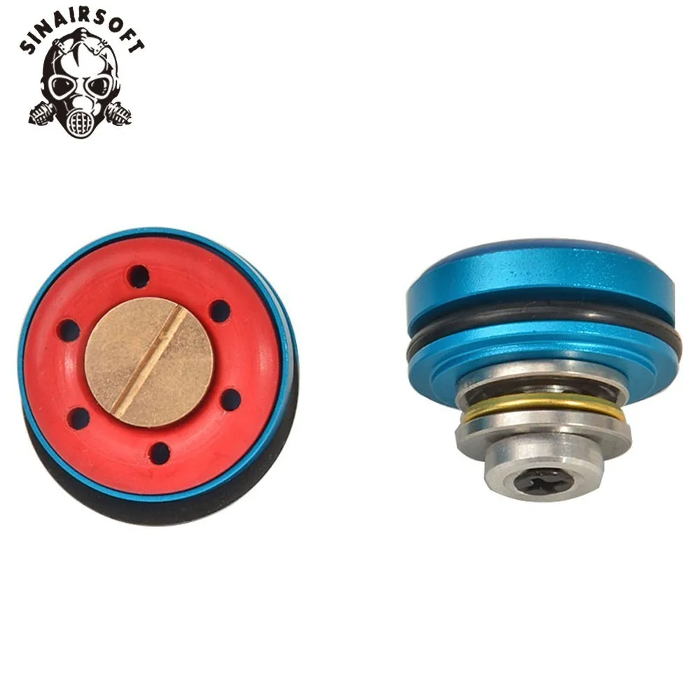 SHS Tune Up Kit Steel CNC Milled One-Piece Cylinder/Cylinder Head Solid Cylinder Unit Piston Head Airsoft  AEG Ver.2/3 Gearbox