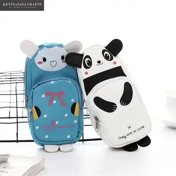 

Panda Pencil Case Quality PU School Supplies Stationery Gift Pencil Box Pencilcase Office School Tools Pencil Cases Tools